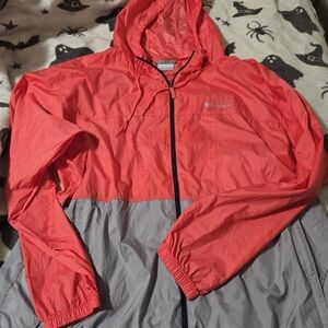 Columbia Women's Pink and Gray Jacket